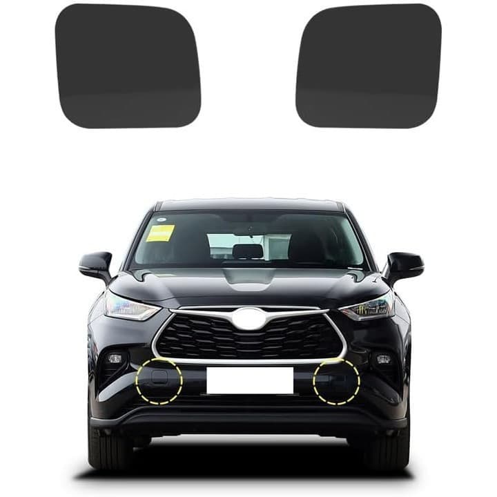 Tampa Do Gancho De Reboque Para-Choque Dianteiro Carro Compatível Com Toyota Highlander 2020 2021 2022 2023 Da 52128-0E9