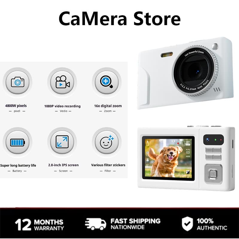 Loja De Câmeras K11 Student Party High Pixel Campus Câmera CCD Digital Frontal E Traseira Dupla Presente HD