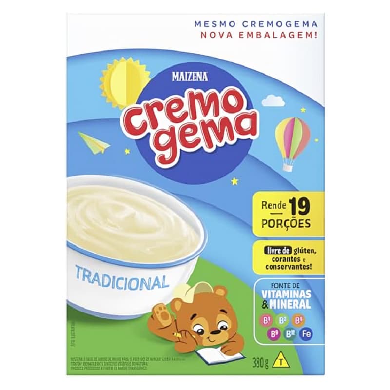 Mingau Tradicional Maizena Cremogema 380g