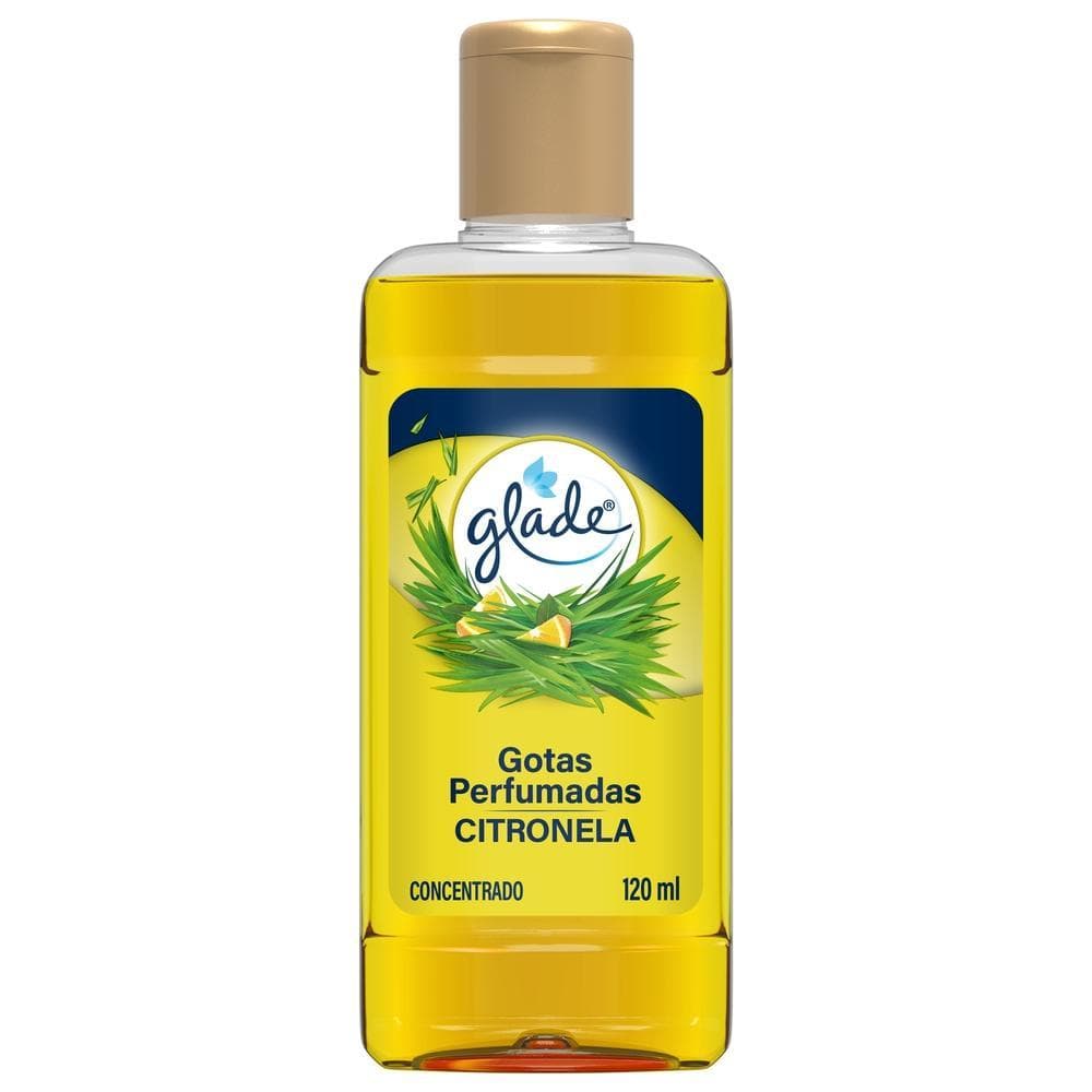 Odorizador de Ambiente Glade Gotas Perfumadas Citronela Frasco 120ml