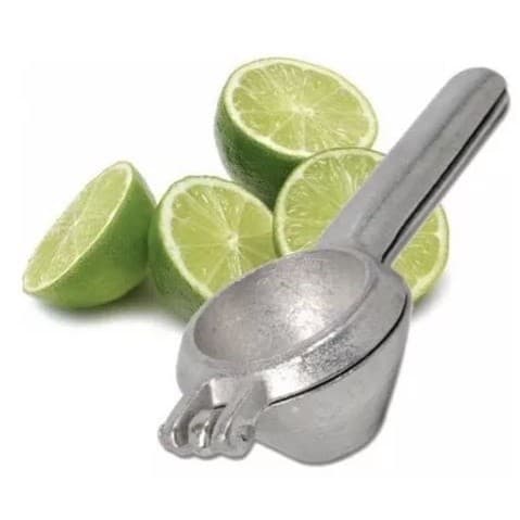 kit 2 Espremedor Amassador De Limão Manual Alumínio Fundido