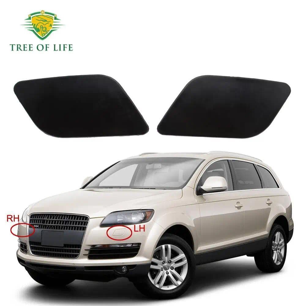 Para Audi Q7 2007 2008 2009 4L0 955 276 Amortecedor Dianteiro Farol Lâmpada Lavadora Spray Limpeza Atuador Capa 4L0 955 