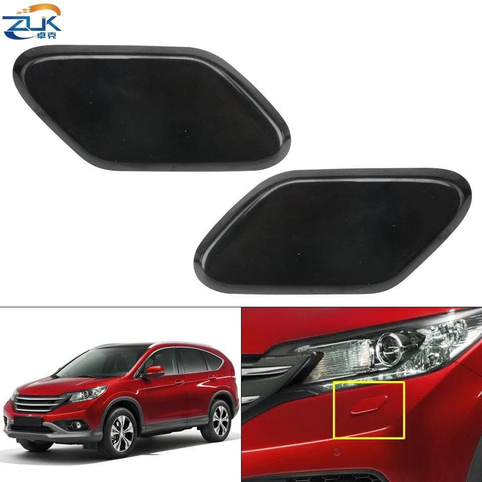ZUK Farol Arruela Bocal Capa Para HONDA CR-V Euro CRV 2012-2017 Amortecedor Dianteiro Limpeza Água Spray Jato Tampa