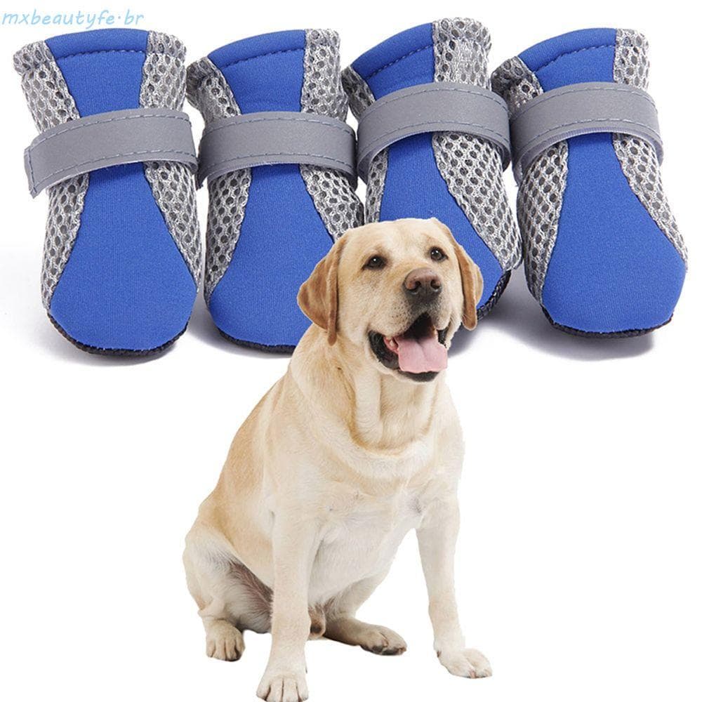 MXBEAUTYFE Botas Para Cães Pavimento Quente Reutilizável Poodle Yorkshire De Chuva Super Macias Animais De Estimação