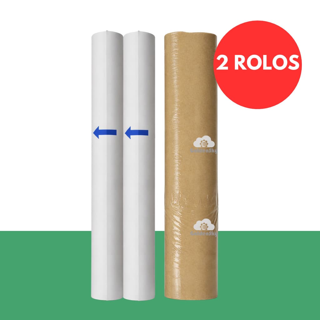 Kit Rolos Papel folha Térmica A4 21x30 Para Impressora Compativel com Peripage A40