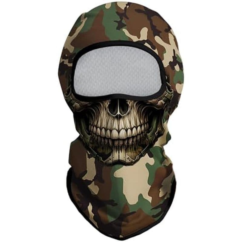 Obacle Balaclava Máscara Facial Homens Mulheres Leve Para Esqui Caça Ciclismo Pesca