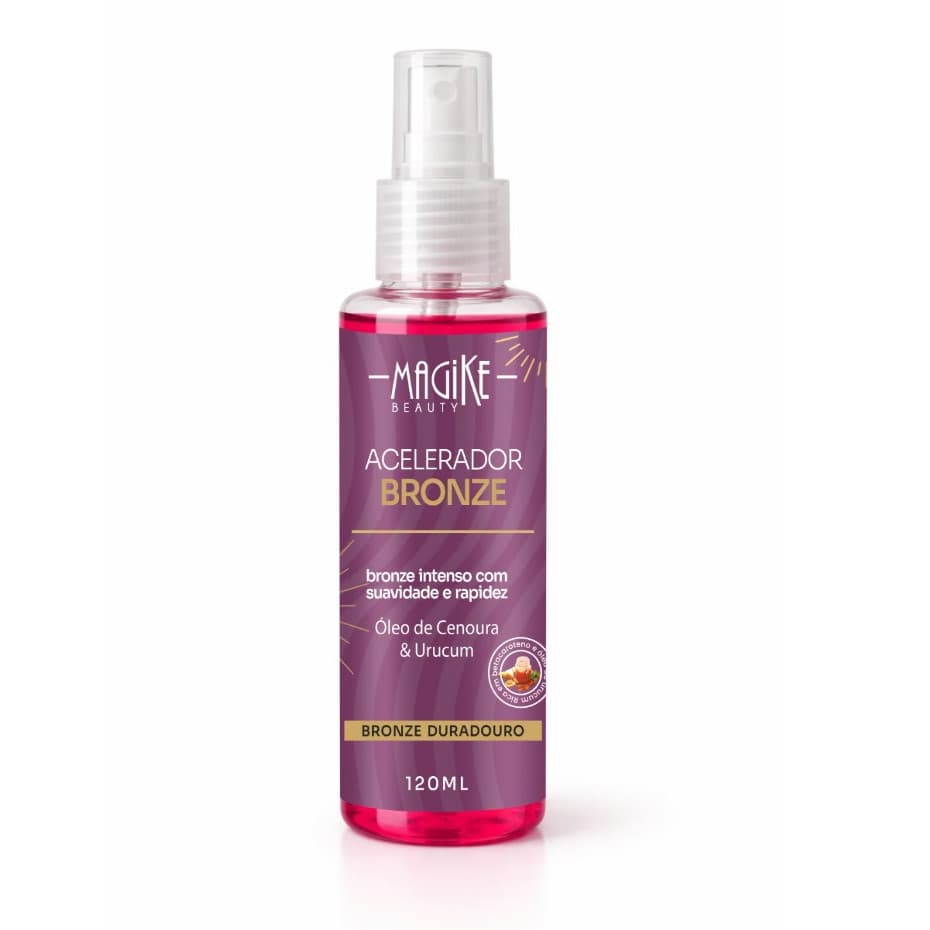Acelerador de Bronze 120ml Magike Beauty com Urucum e Cenoura