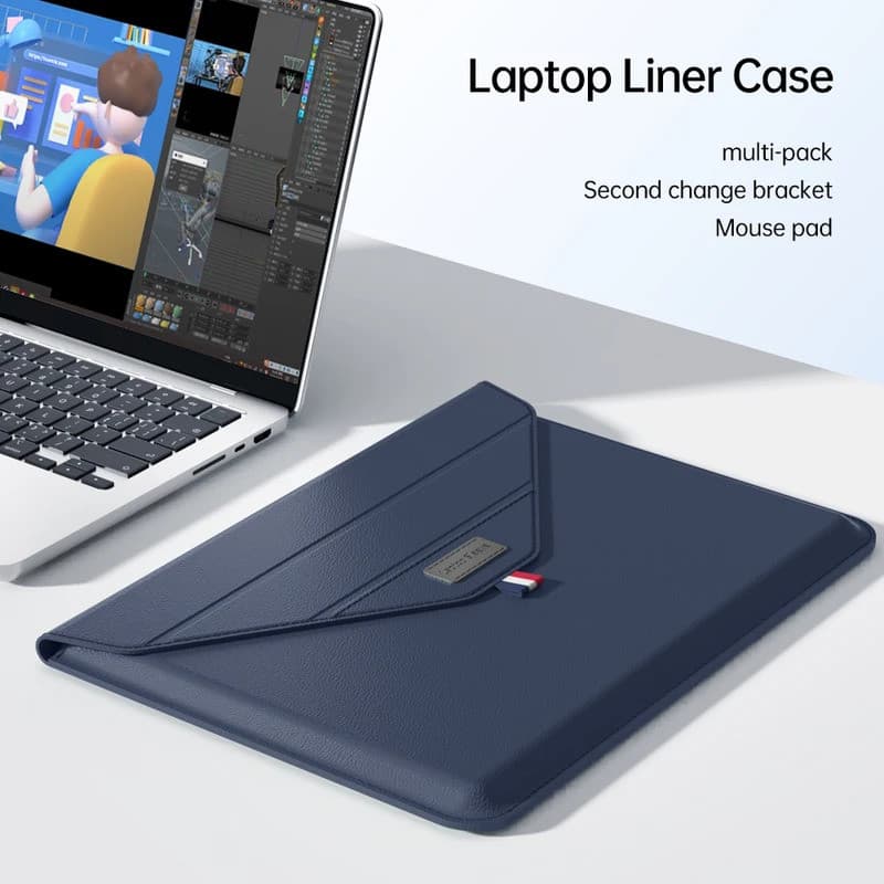 Capa Para Laptop MacBook Air 15 M5 2026 A3448 15.3 Polegada Mouse Pad Forro Caso Pro 14 M3 M1 Envelope Saco MacBok Neo13