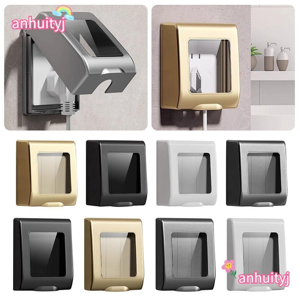 Capa Protetora De Interruptor ANHUITYJ , Tampa Transparente De Plugue Elétrico Tipo 86 , À Prova De Respingos