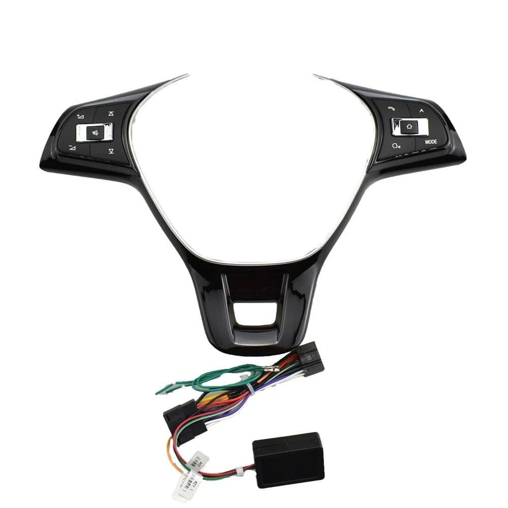 Botão Multifuncional Do Interruptor Volante Para VW Golf 4 5 6 7 Passat B5 B6 Tiguan TiguanL Touareg Acessórios Carro Pe