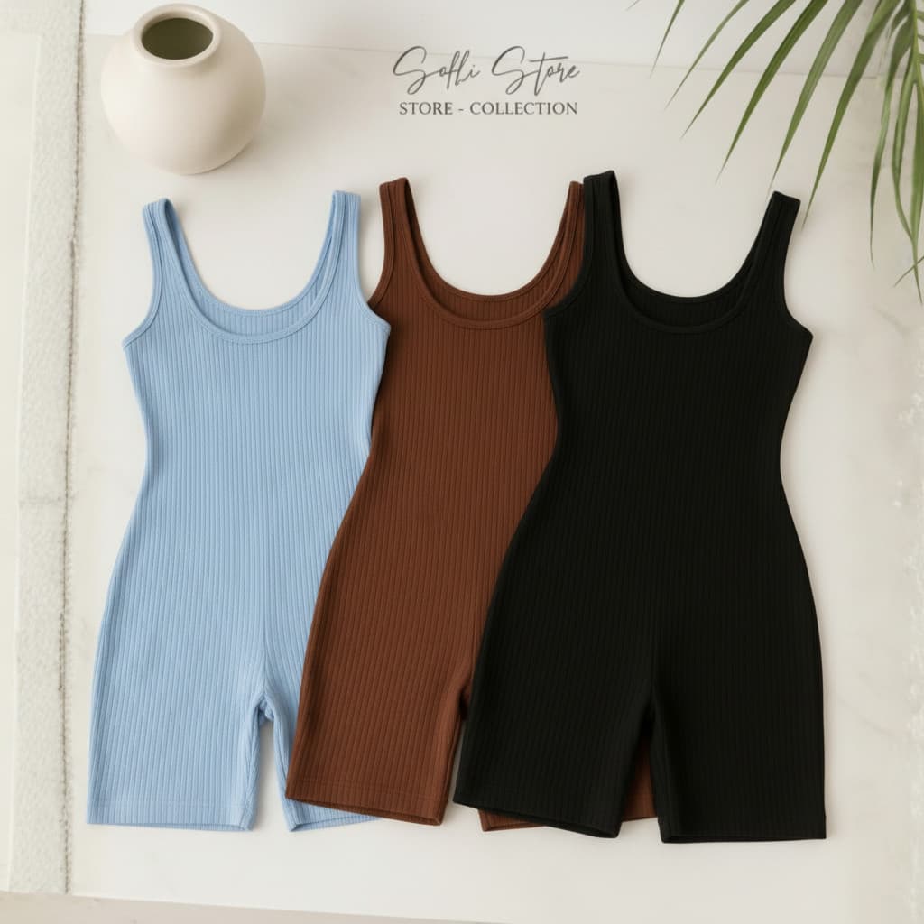 Macaquinho Feminino Academia Canelado Forro Duplo Yoga Moda Virginia