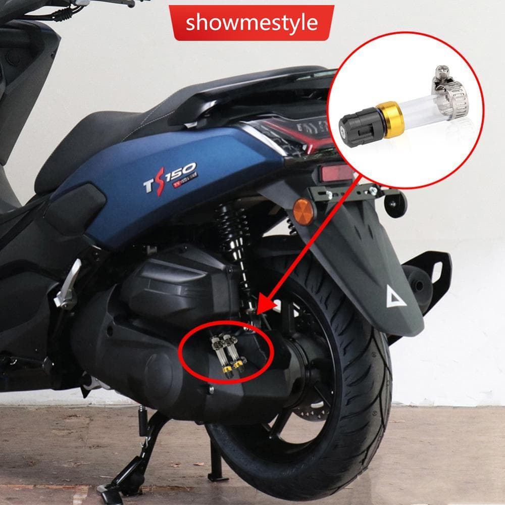 SMS 1 Peça Cabeça De Tubo De Drenagem De Filtro De Ar De Motocicleta De Liga Universal Para PCX150 PCX160 ADV150 ADV160 