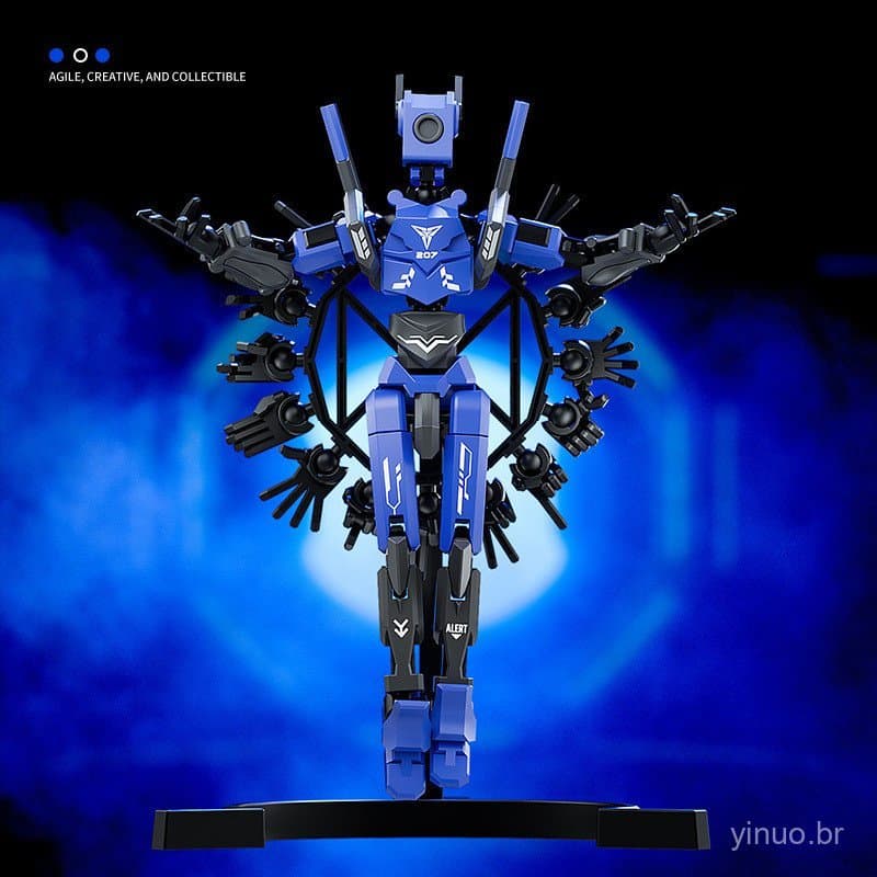 Novo Boneco de Homem Montado Sentry Joint, Modelo Criativo Lucky 13