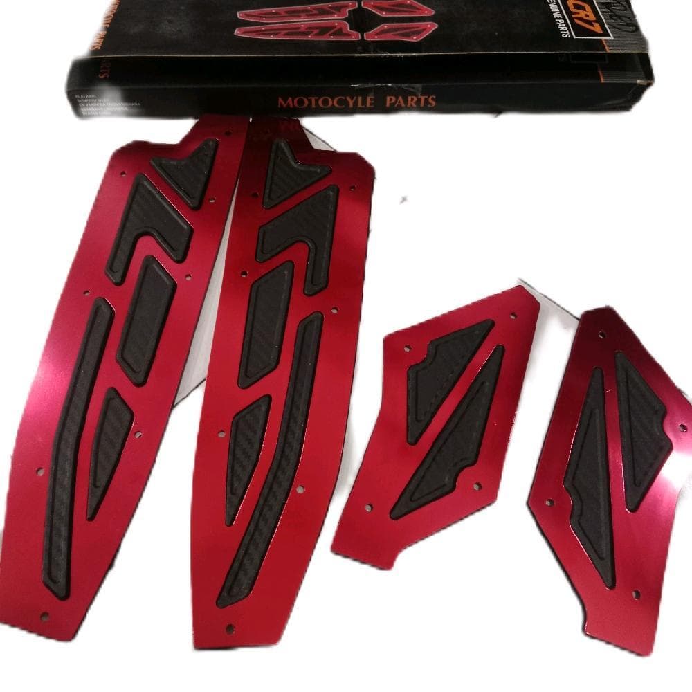 Tapete CNC ADV ORIGINAL CR7 HONDA Antiderrapante Completo PNP Conjunto De Parafusos