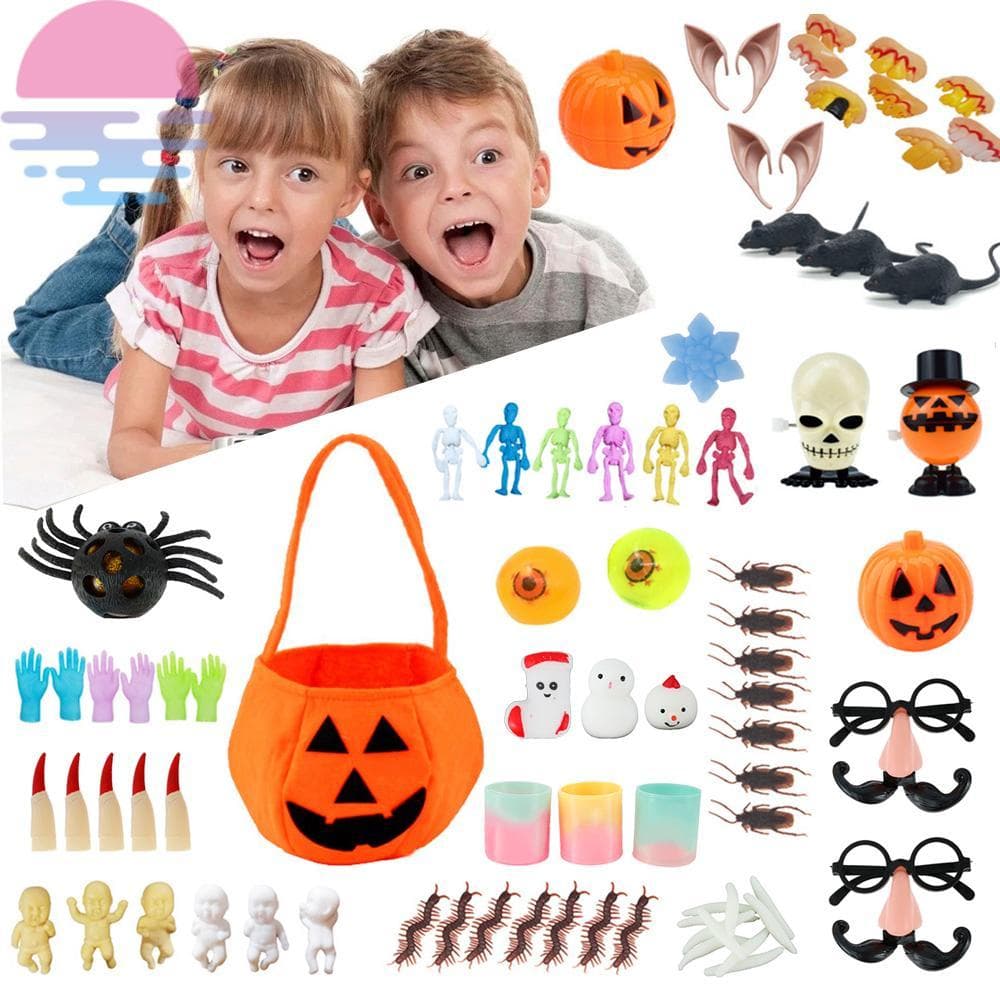 Brinquedos De Halloween Variedade Em Massa Novidade Festa Favores Ótimo Saco De Guloseimas Enchimentos Para Crianças Tru