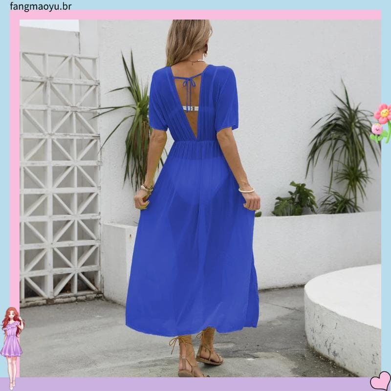 Kit 4 Vestido Manga Morcego Midi Viscolycra Premium Gestante Amamentar Gravida Pós Parto Maternidade