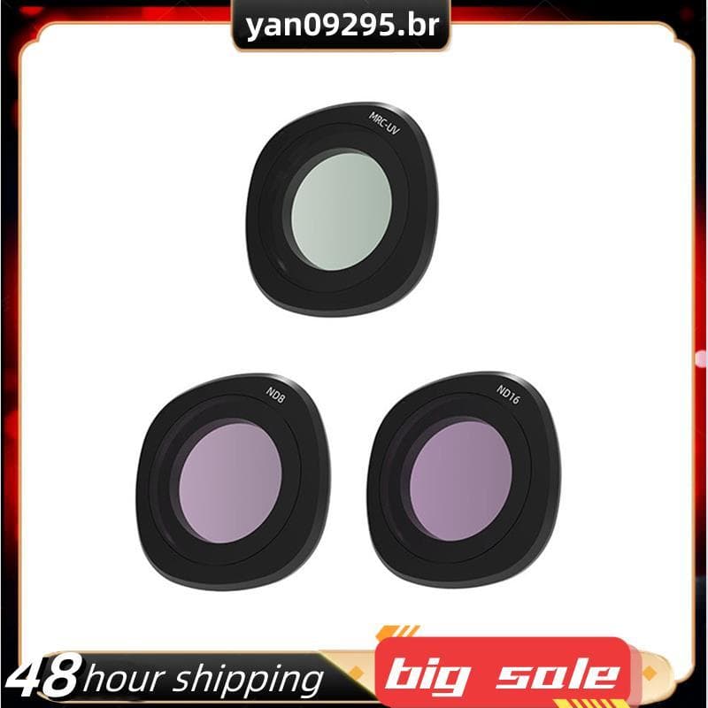 Para Conjunto De Filtros De Drone NEO2 UV ND8 ND16 Acessórios De Fotografia Aprimorados À Prova D'água