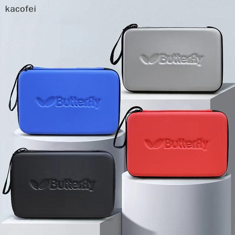 [kacofei] Bolsa Para Raquete De Tênis De Mesa De Alta Qualidade Em Formato Quadrado Rígida Portátil Esportiva Com Zíper 