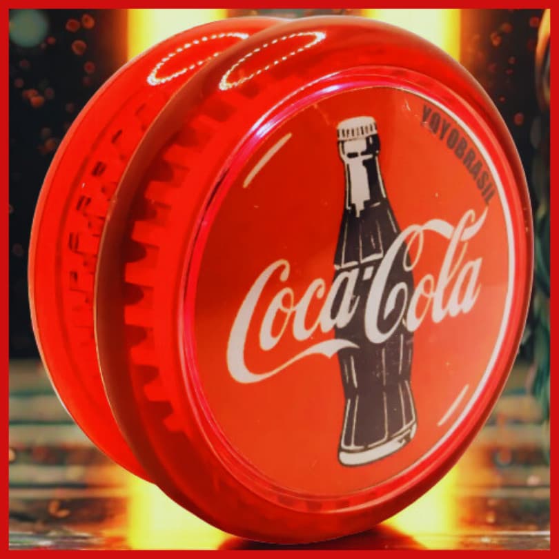 Yo-yo Profissional Rolamento Coca Pepsi Fanta Sprite Retrô Grandes Marcas Refrigerante Brinquedo Nostalgia