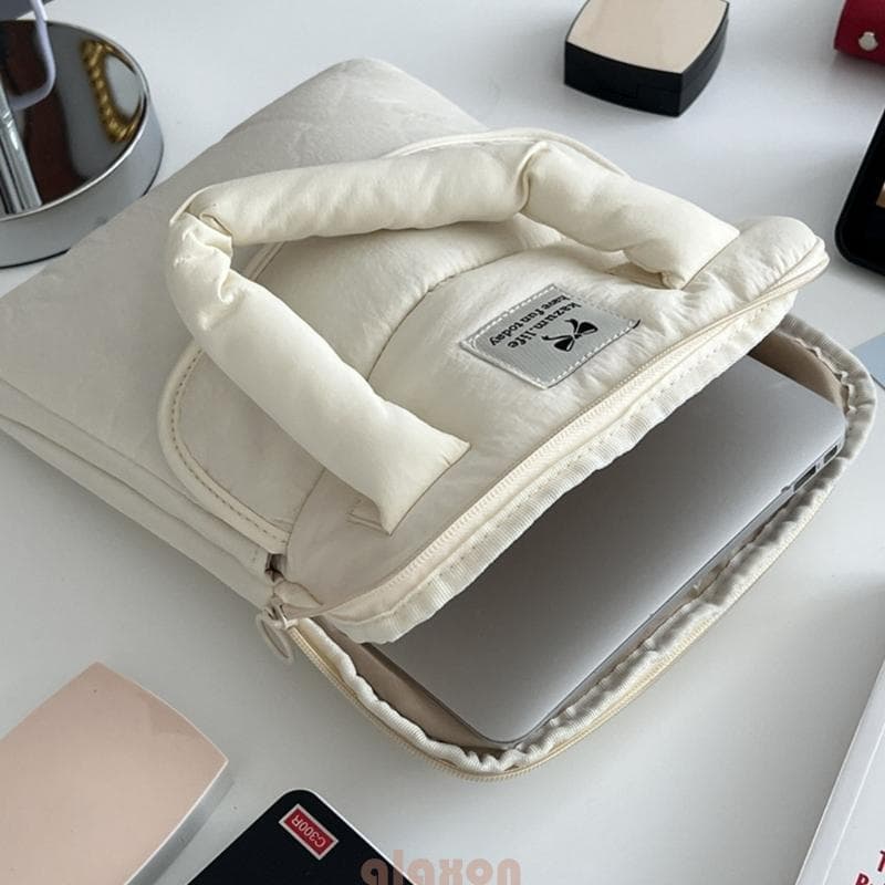 ALA Trendy Oxfords Tecido Laptop Sleeve Bolsa Interior À Prova De Choque Para Dispositivos De 11 13 14 15 6 Polegadas Es