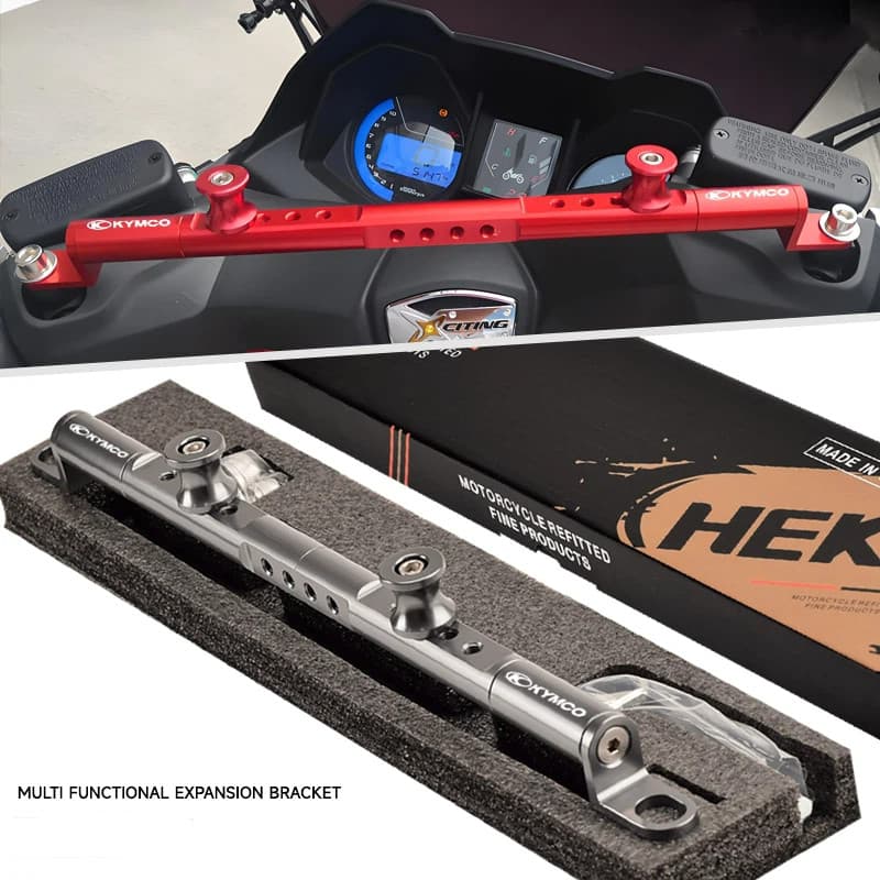 Para KYMCO KXCT300i Suporte De Telefone De Navegação Modificado Barra Horizontal Nikita De Equilíbrio De Expansão Multif