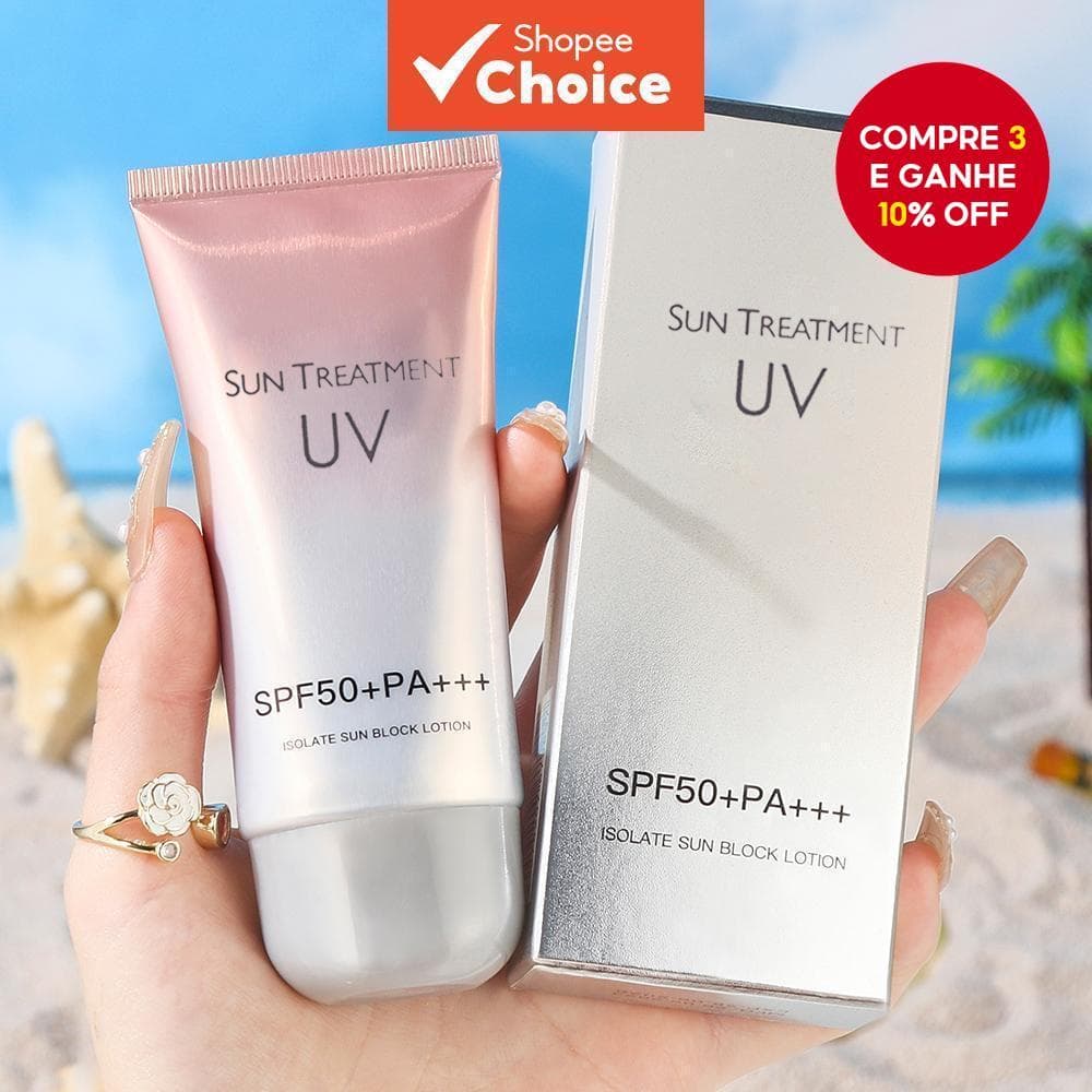 Loção Protetor Solar Rosto E Corpo Refrescante Podem Ser Usado Como De Isolamento À Prova D'água De Suor Iluminador Hidr
