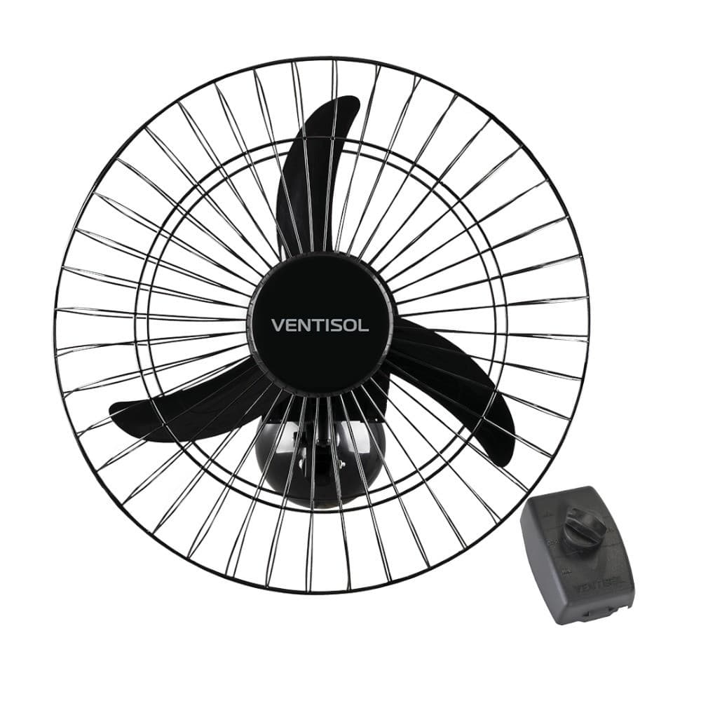 Ventilador de Parede Oscilante 50 cm Bivolt - Ventisol (110V/220V)