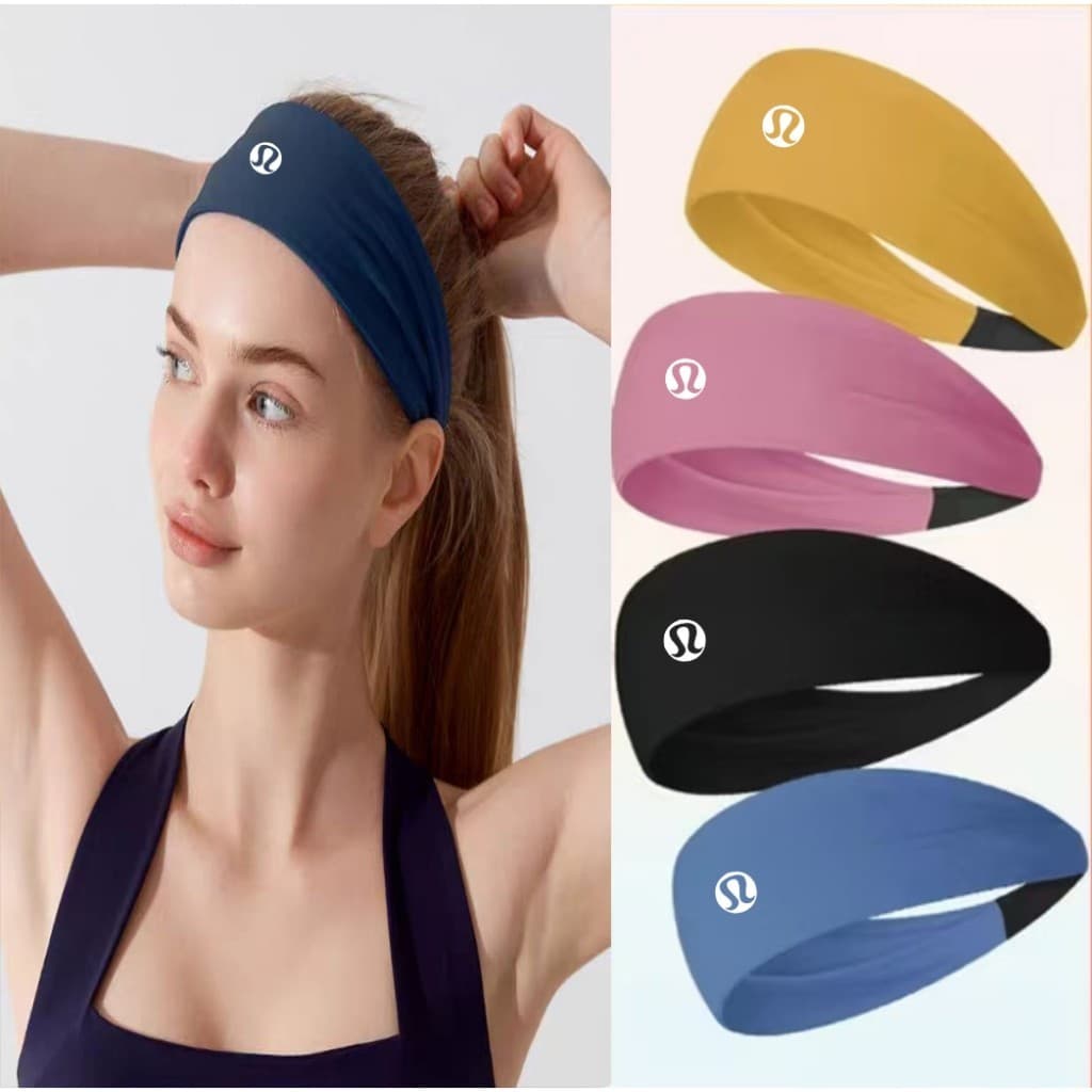 Faixa De Cabeça Esportiva De Ioga De Alta E Respirável Elástica fitness Confortável