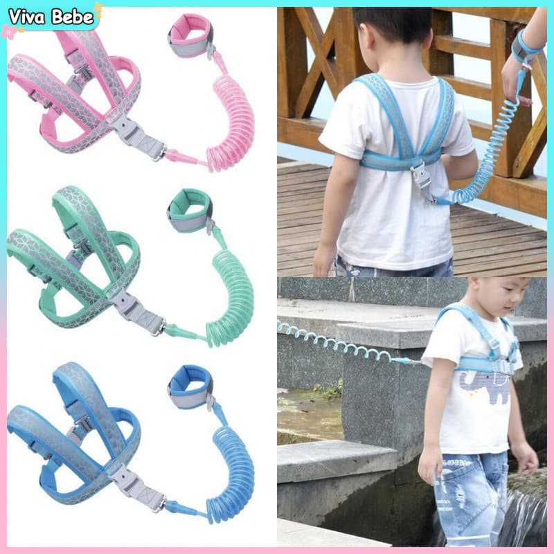 Cinto De Segurança Para Bebês Anti-Perda Ajustável Trava Cordão Guia De Pulso Crianças Acessórios