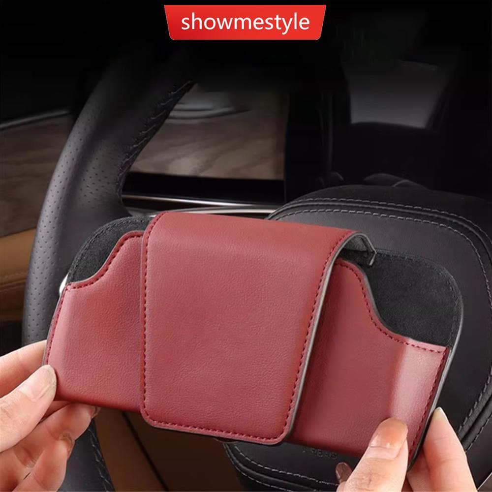 SMS Capa De Óculos Para Viseira De Sol De Carro , Suporte , Clipe De Cartão , Multifuncional , Armazenamento Interior Do