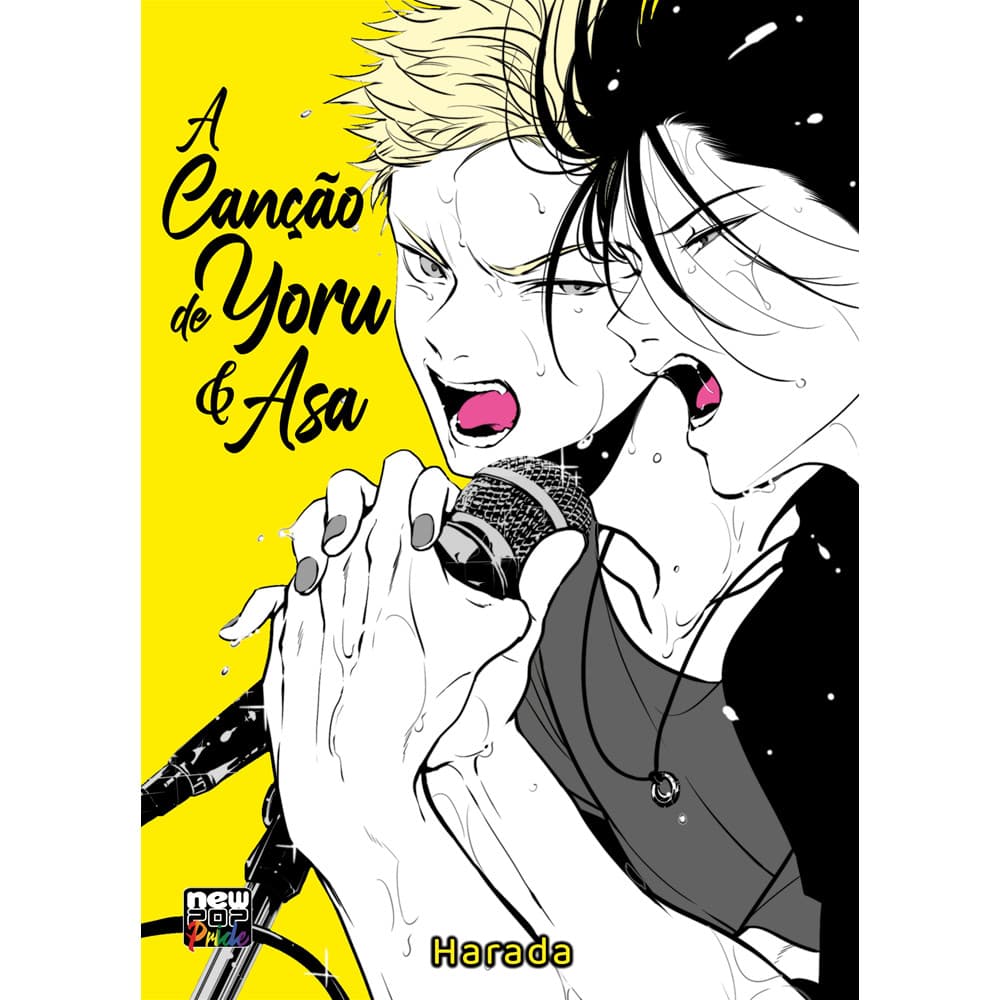 Livro - A Canção de Yoru & Asa (Volume Único) - por Harada - Editora New Pop ISBN 9788583627548