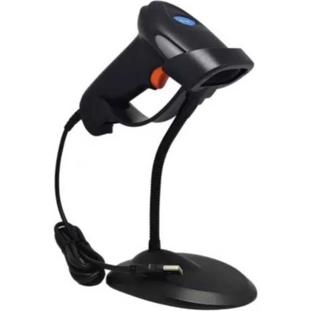 Leitor De Código De Barras Usb Boleto Bancário + Suporte