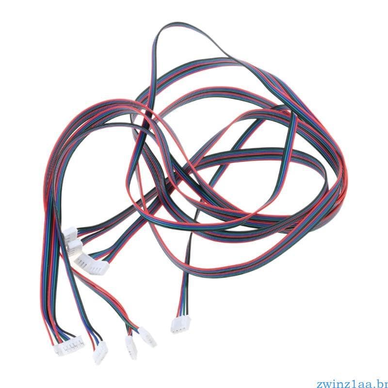 zwinz1aa 1m 3 28 Pés Cabos Motor Passo Fio Chumbo XH2 54 4 Pinos Para Impressora 3D