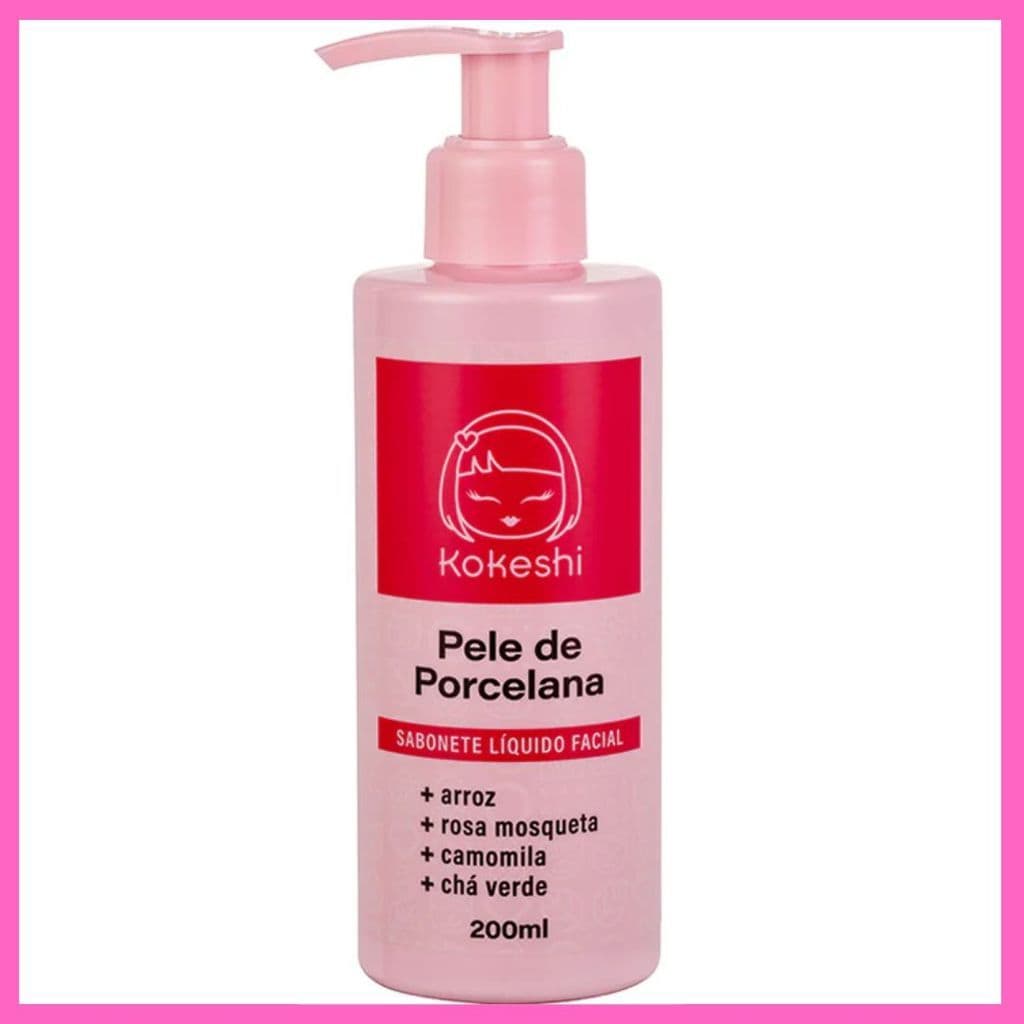 Sabonete Líquido Facial Pele de Porcelana Kokeshi 200ml