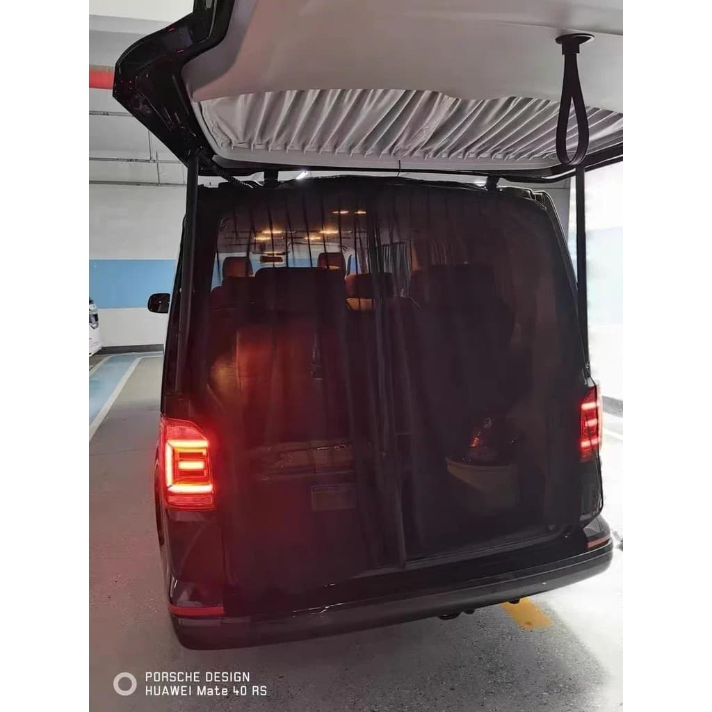 Tela Do Pára-Sol Carro Porta Traseira Mosquiteiro Malha De Ventilação Tronco Para Acessórios De Acampamento Cortinas UV 