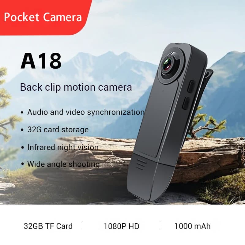 Câmera HD 1080P Vídeo Replay Visão Noturna Filmadora Gravador De Conferência Corpo Mini Bolso Motocicleta Esportes