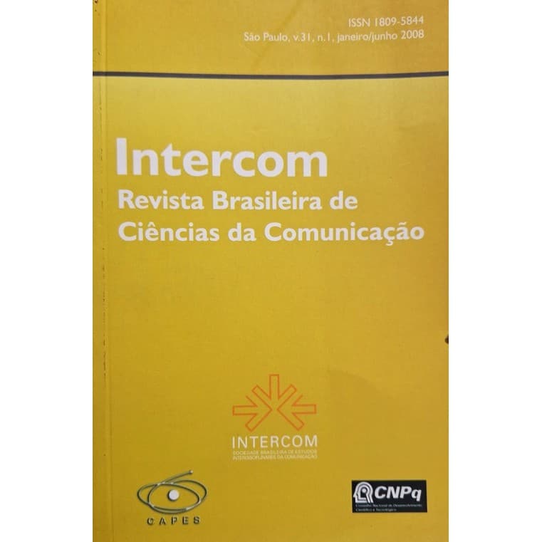Intercom - Revista Brasileira de Ciências da Comunicação de Vávios 7774087