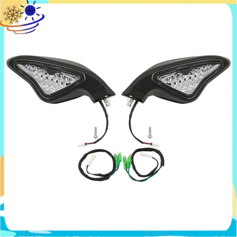 Espelho Retrovisor Da Motocicleta Com Sinal De Volta LED Para Modelos 848 1098 1098S 1098R 1198 1198S 1198R