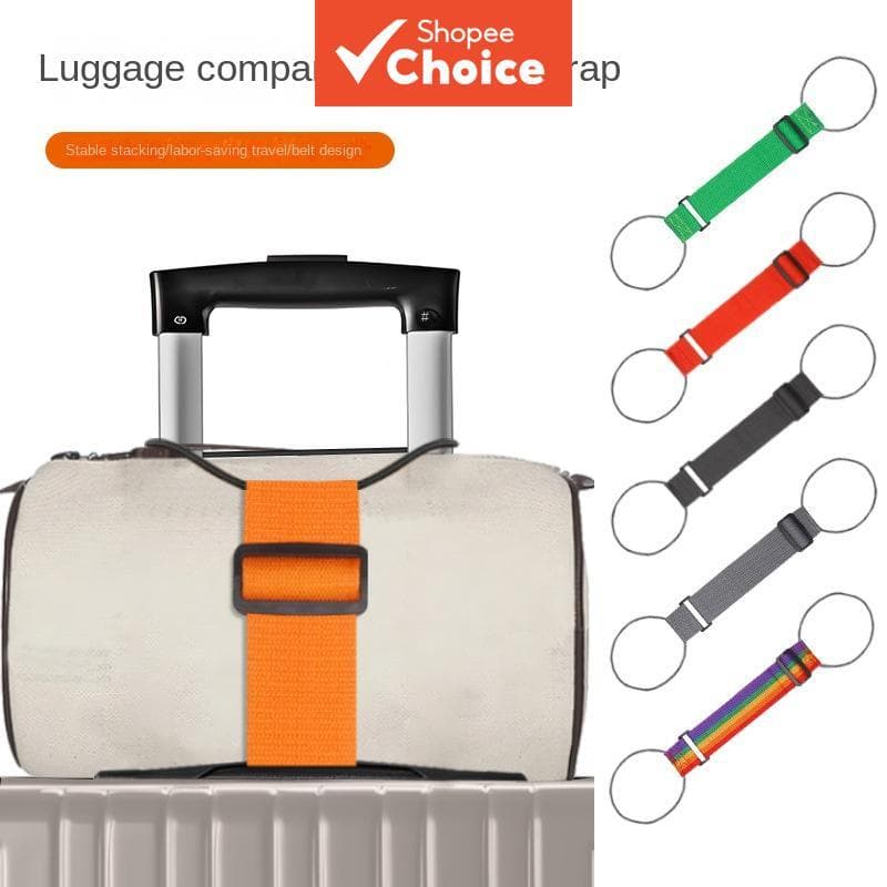 Correias De Bagagem Ajustáveis – Faixas Elásticas Resistentes Para Viagens E Equipamentos Ao Ar Livre