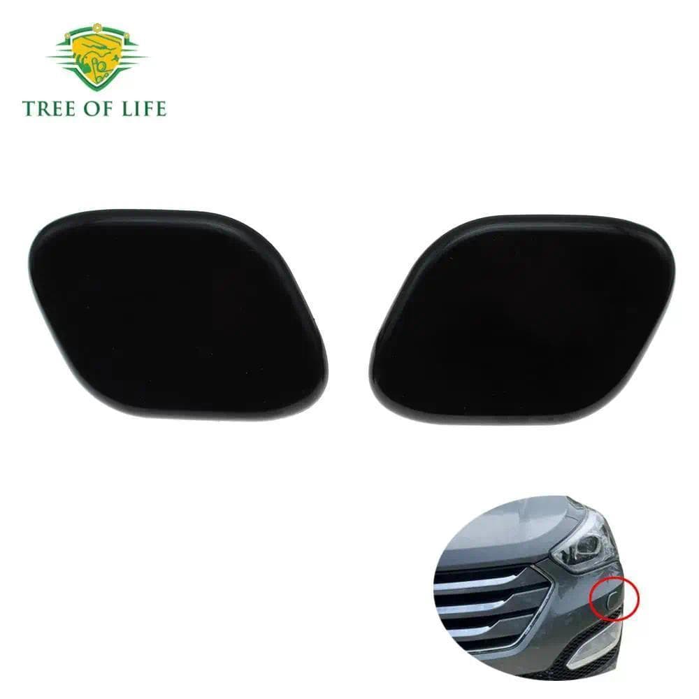 Amortecedor Dianteiro Farol Lâmpada Lavadora Spray Limpeza Atuador Capa Para Hyundai Grand Santa Fe San DM 2012 2013 201