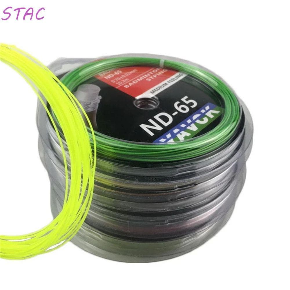 STAC Badminton String Training 0.7 mm Equipamento Esportivo Linha De Corda De Nanofibra De Carbono