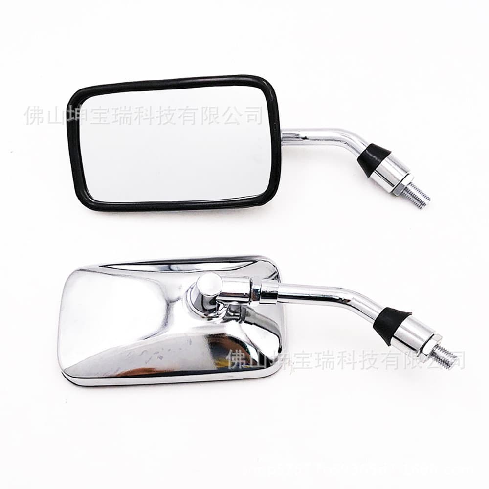 Alça curta veículo elétrico 10MM espelho retrovisor refletor motocicleta espelho retrovisor de alta qualidade pronto est