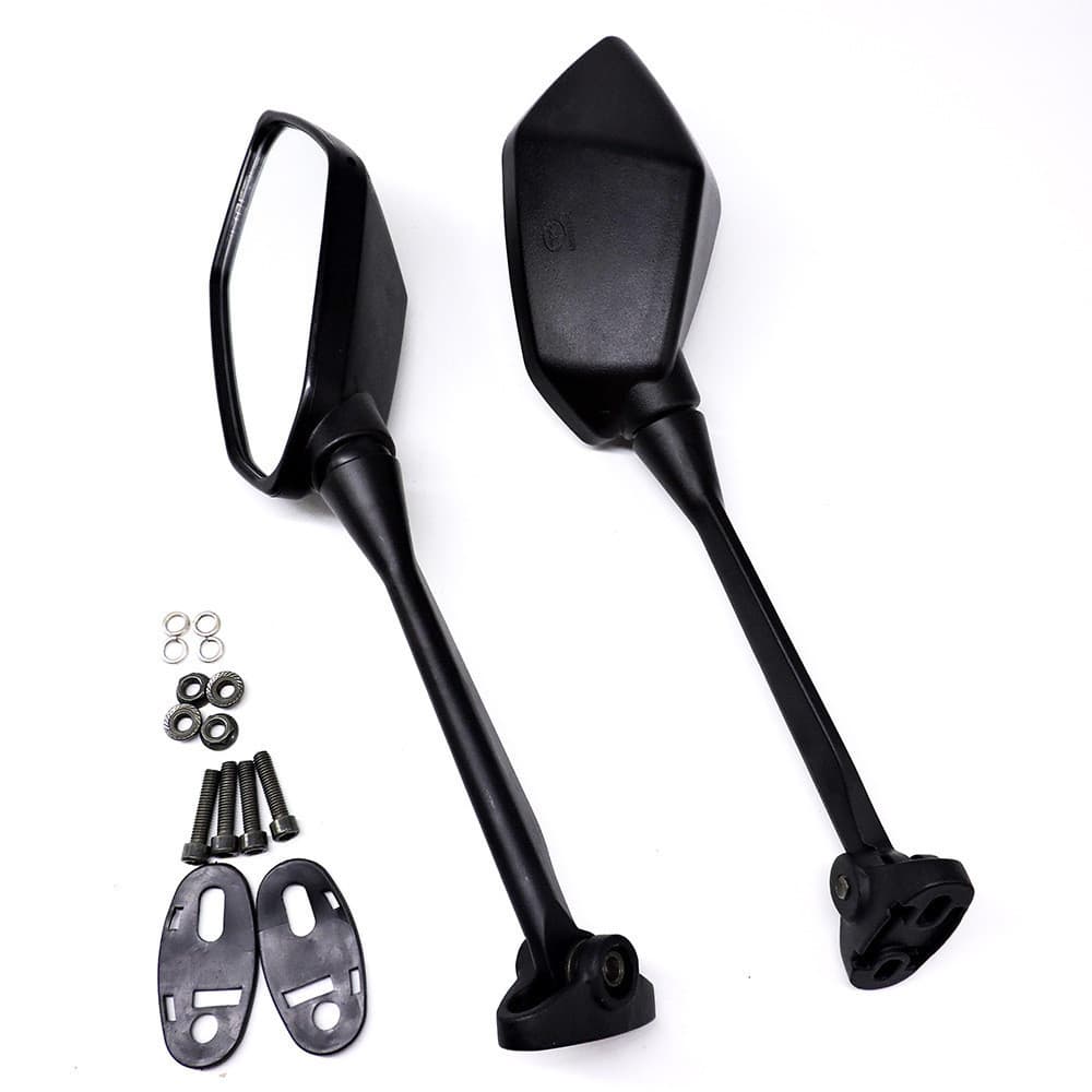 Espelho retrovisor para carro esportivo, espelho modificado para motocicleta CBR600, espelho retrovisor horizonte CBR 10