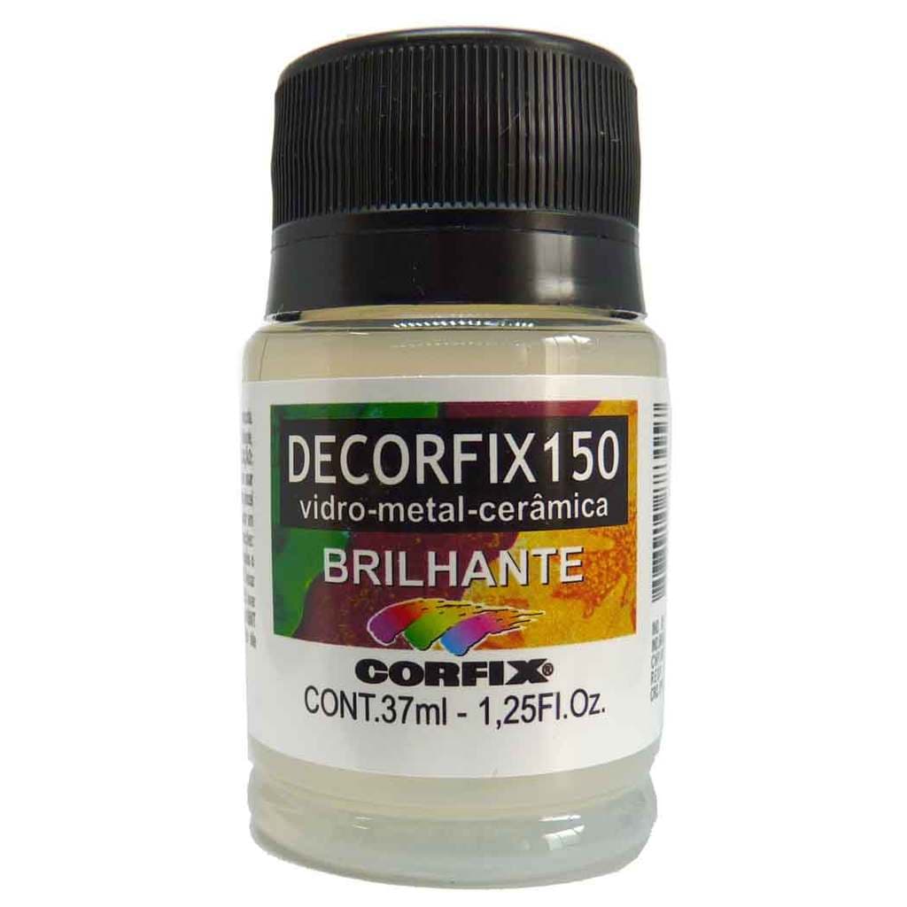 Tinta Decorfix150 (Porcelana) Brilhante 37 ml Corfix Avulso