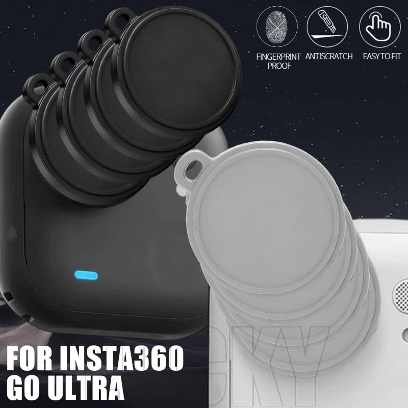 Capa De Proteção De Lente De Silicone De 4-1 Unidade-Para Insta360 GO Ultra-Acessórios Câmeras De Ação-Protetor Antiarra