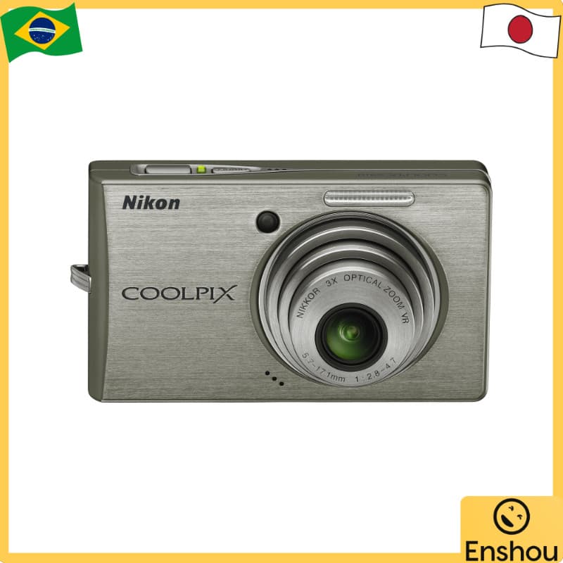 [USED ITEMS]Do Jopão [USADO] Câmera digital Nikon COOLPIX S510 Prata COOLPIXS510S