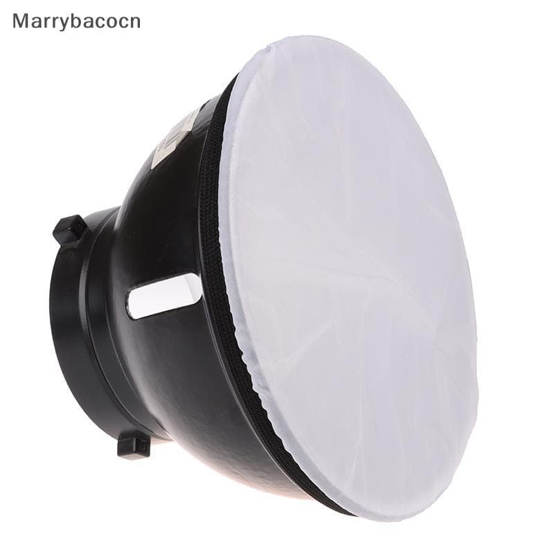 [MAR] Luz Fotográfica Soft Difusor Pano Para Refletor Estroboscópico De Estúdio Padrão De 18 Cm COD