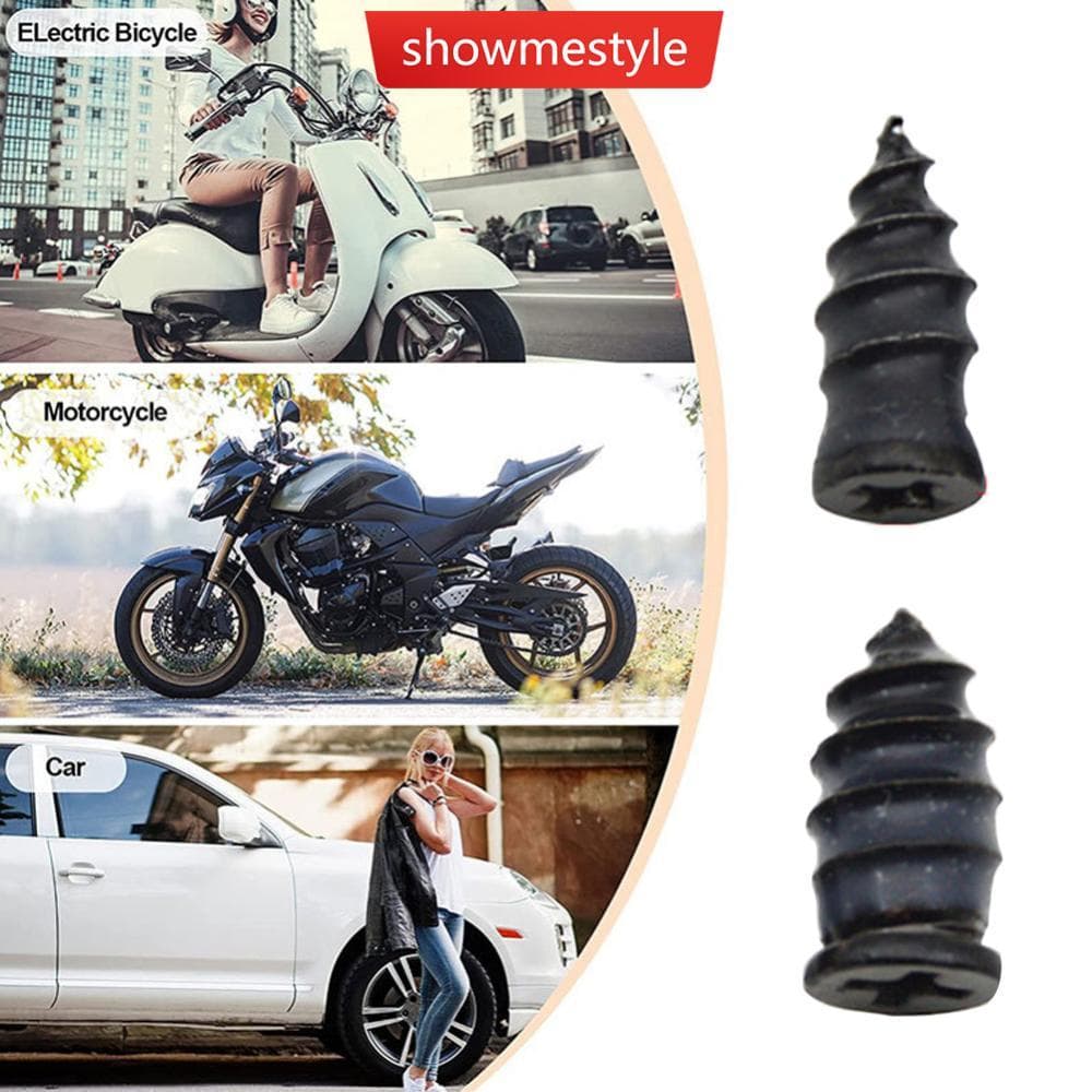 SMS 5 Pçs Nenhum Traço Vácuo Motocicleta Carro Unhas De Borracha Ferramenta Rápida Reparação Pneu Sem Câmara Acessórios 