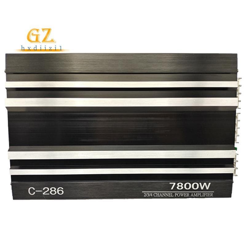 [gzhxdiizi1] Amplificador Para Áudio De Carro De Alta Potência 4 Canais 12V De Estéreo Digital Ferramentas Classe A/B