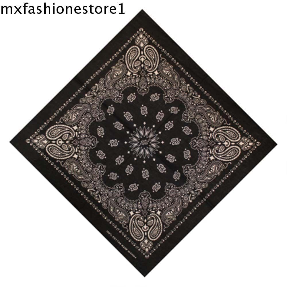 MXFASHIONE Bandana Masculina 55 Cm * Faixa De Pulso De Pescoço Paisley Envoltório De Cabeça Para Lenços Esportivos Graff